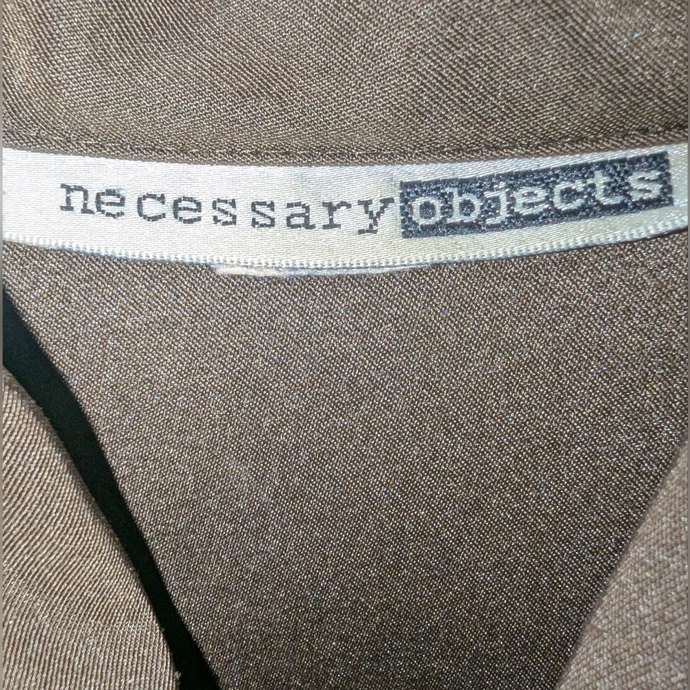 Necessary Objects Brown Skirt Suit - image 8